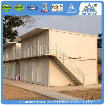 TUV, SGS, BV,CE,ISO certificated luxury temporary prefabricated container house